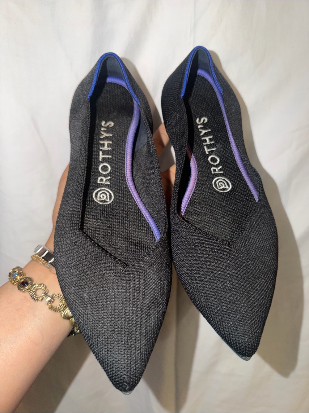 Rothy’s pointy flats